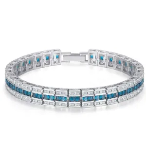 سوار تنس نسائي عصري - Fashionable Women's Tennis Bracelet