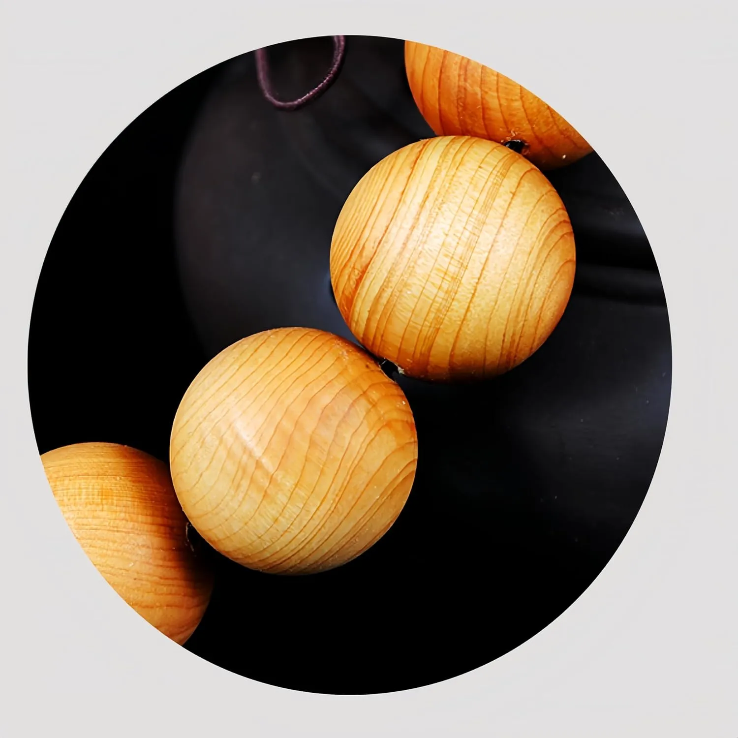 108 8mm Wooden Mala Necklace Bracelet for Men and Women, Prayer Meditation Buddhist or Wear Jewelry, for Gifts for Yourself or Friends and Family.