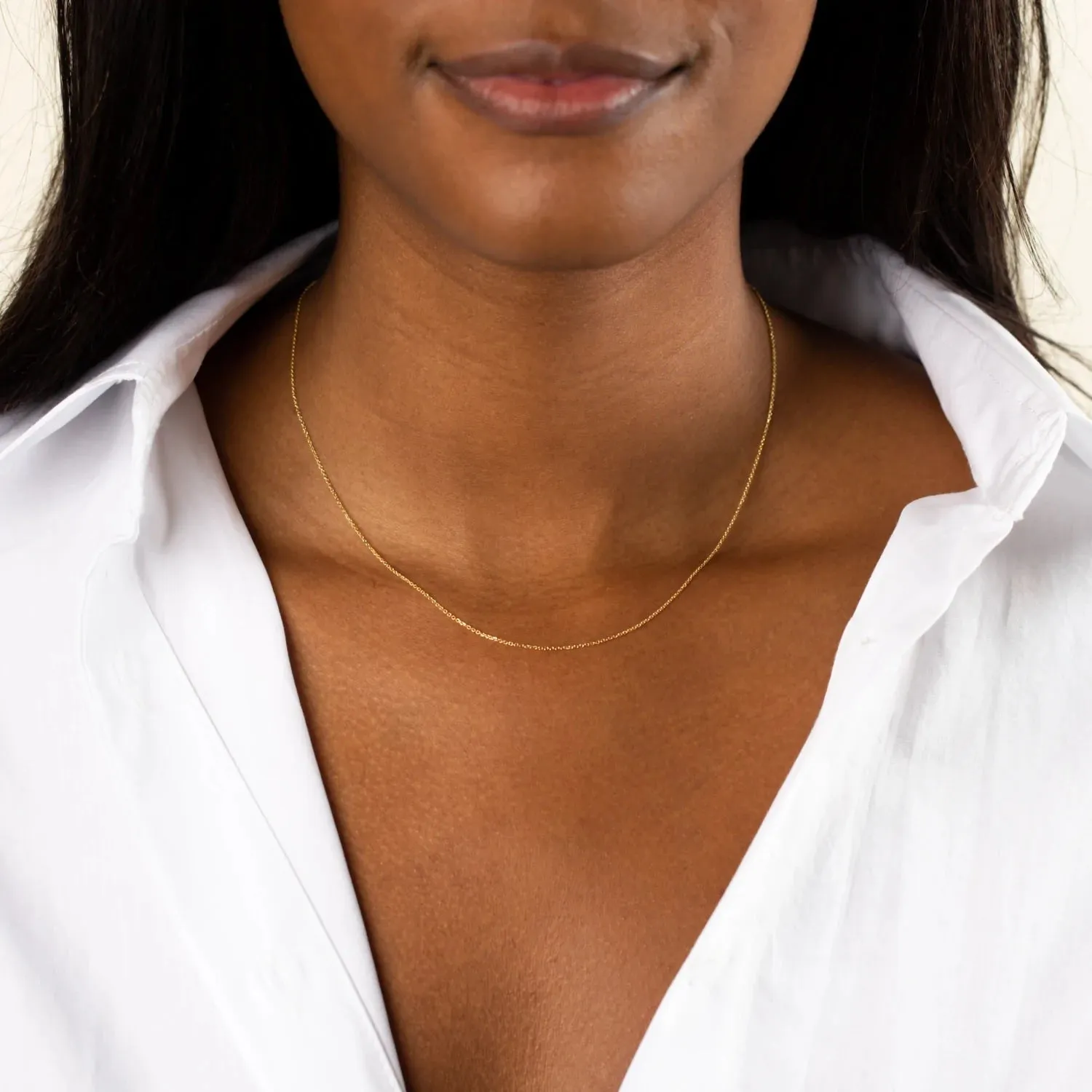 14K Gold 18" Necklace