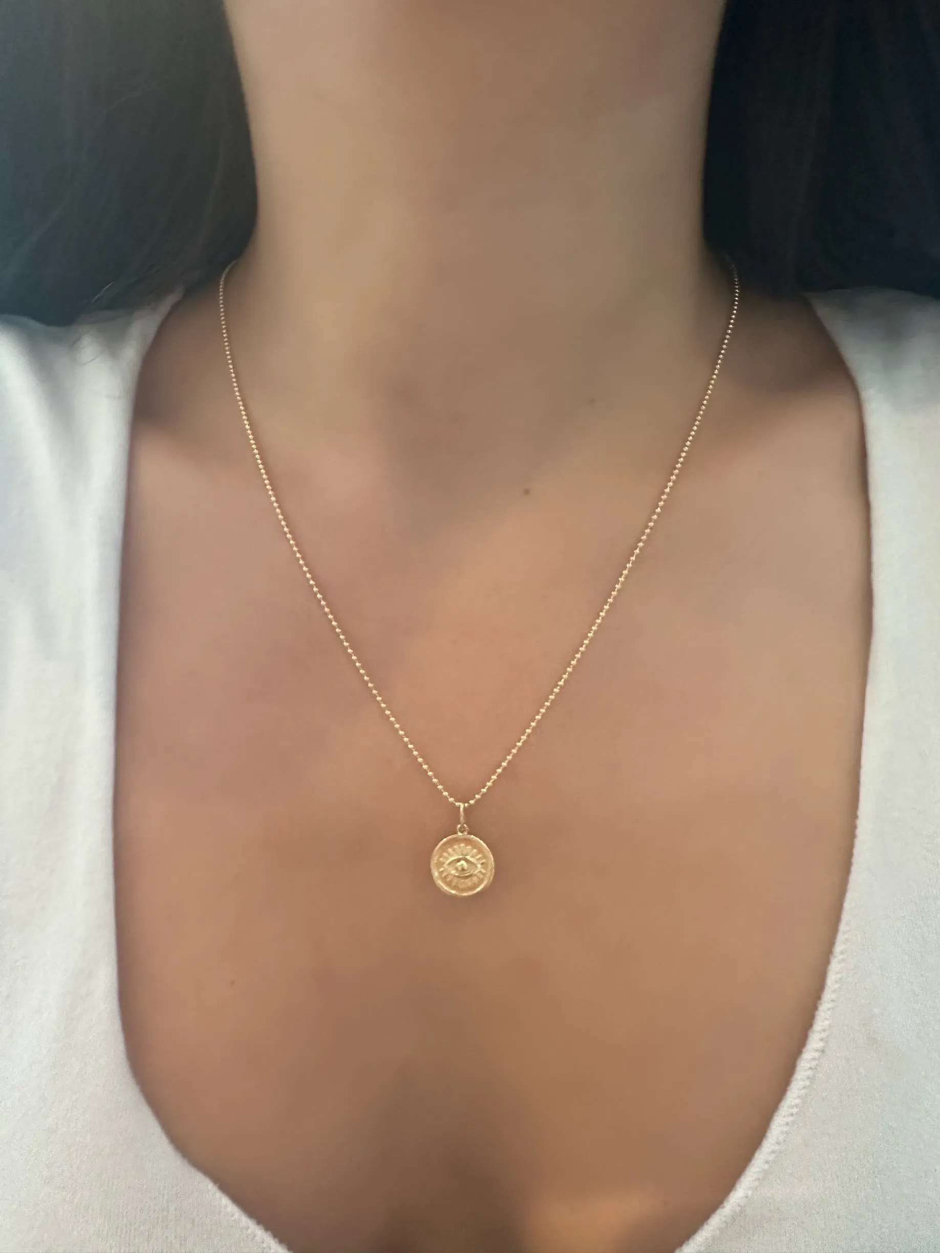 14K Gold Bead Chain