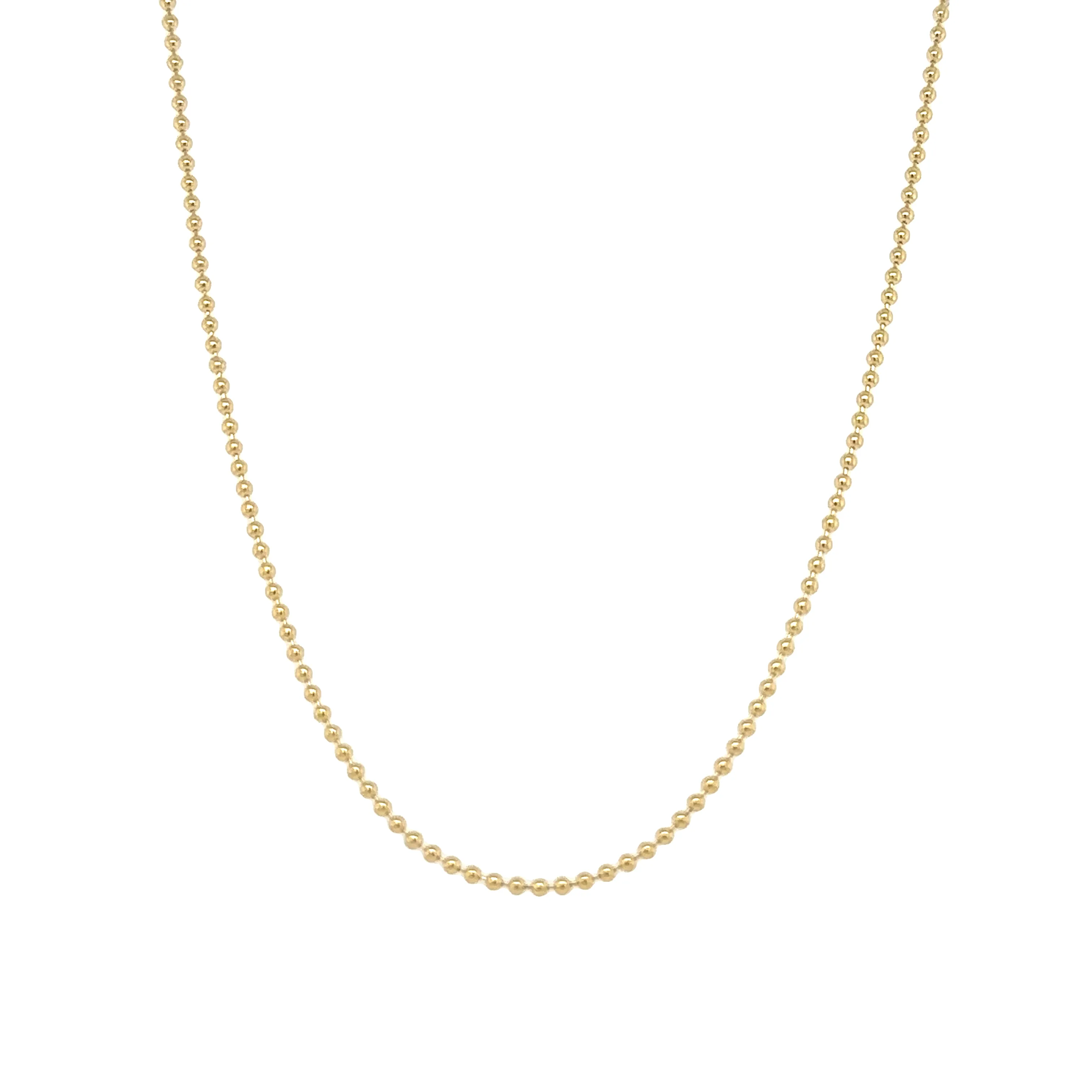 14K Gold Bead Chain