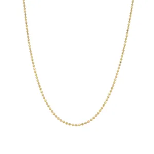 14K Gold Bead Chain