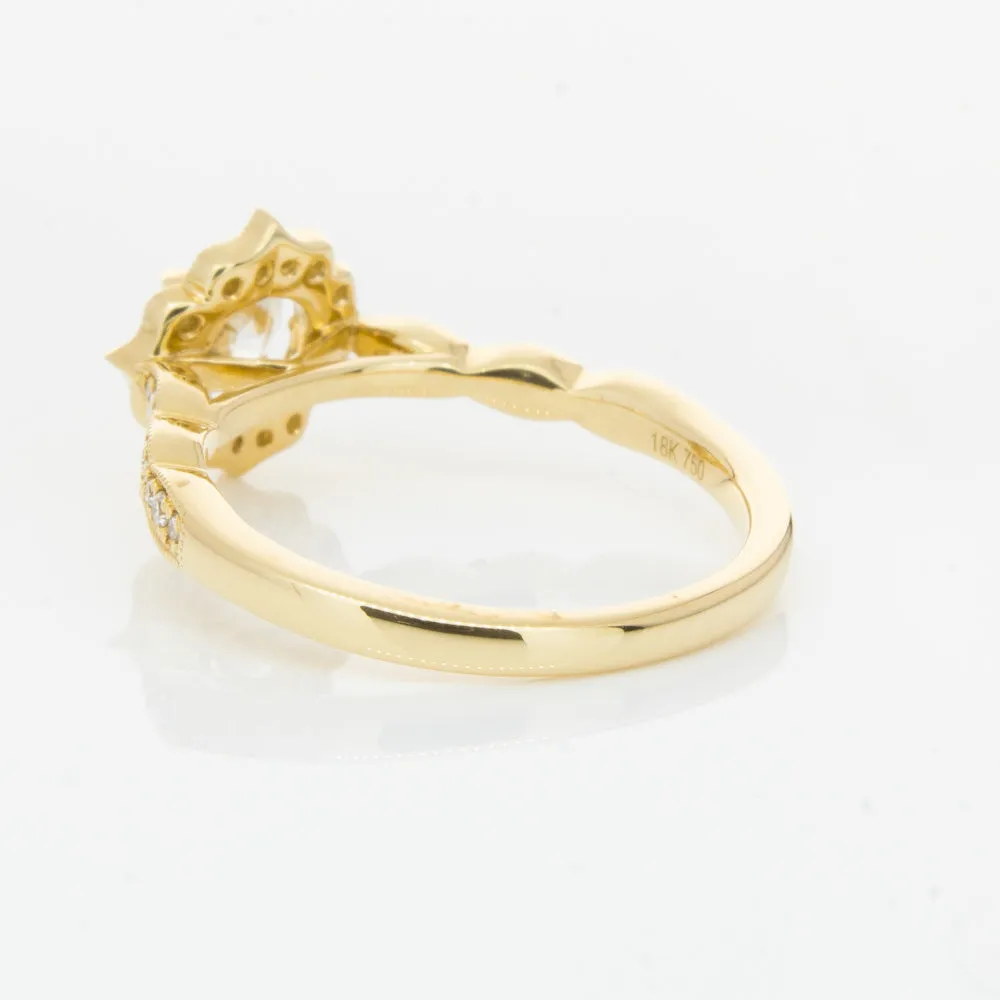 18ct Yellow Gold .50ct Diamond Paramount Ring