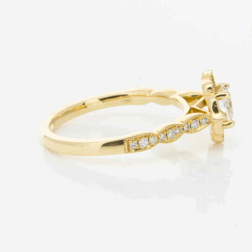 18ct Yellow Gold .50ct Diamond Paramount Ring