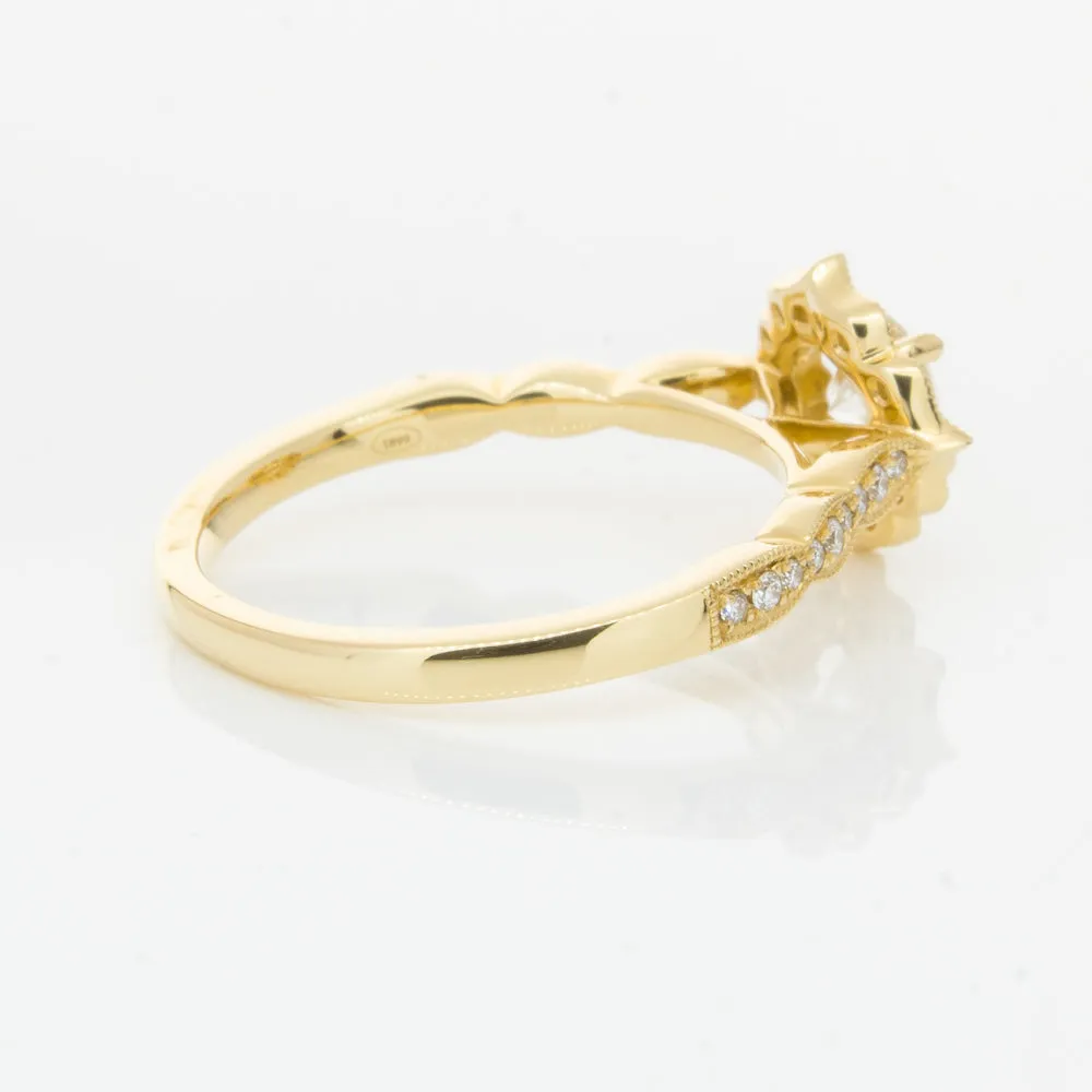 18ct Yellow Gold .50ct Diamond Paramount Ring
