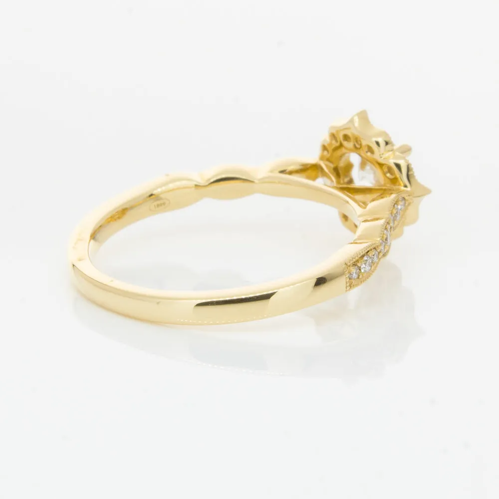 18ct Yellow Gold .50ct Diamond Paramount Ring