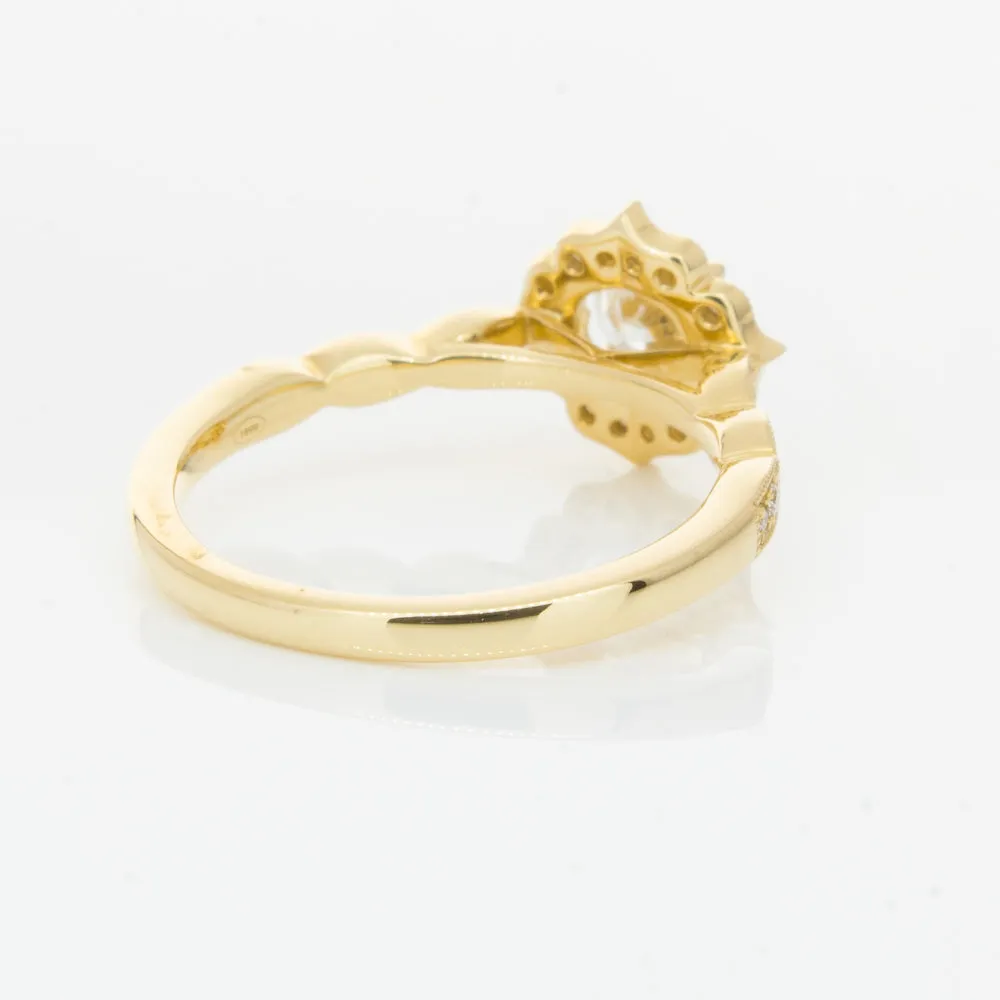 18ct Yellow Gold .50ct Diamond Paramount Ring
