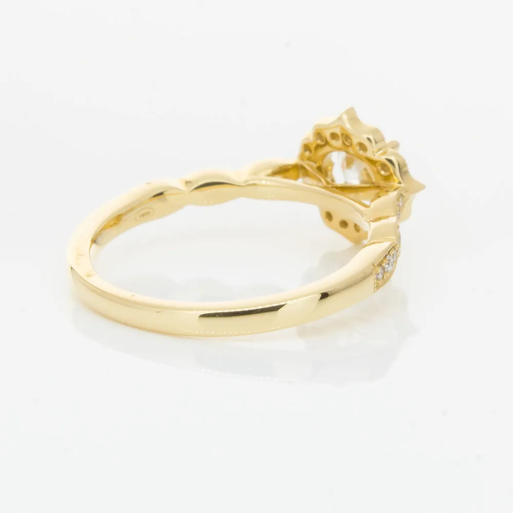 18ct Yellow Gold .50ct Diamond Paramount Ring