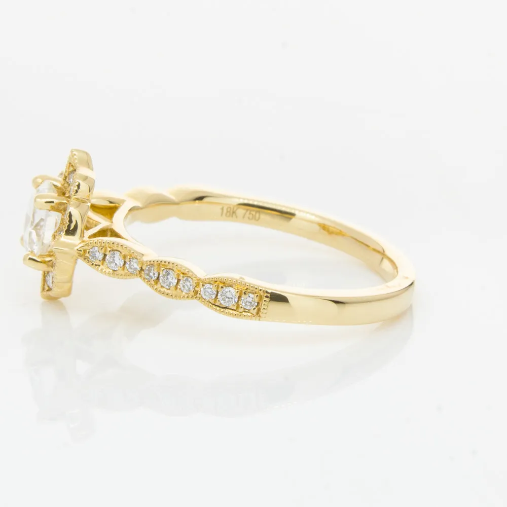 18ct Yellow Gold .50ct Diamond Paramount Ring