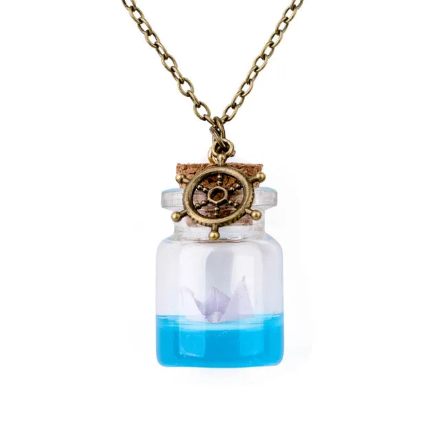 1Pc Ocean Glass Wish Mermaid Gift