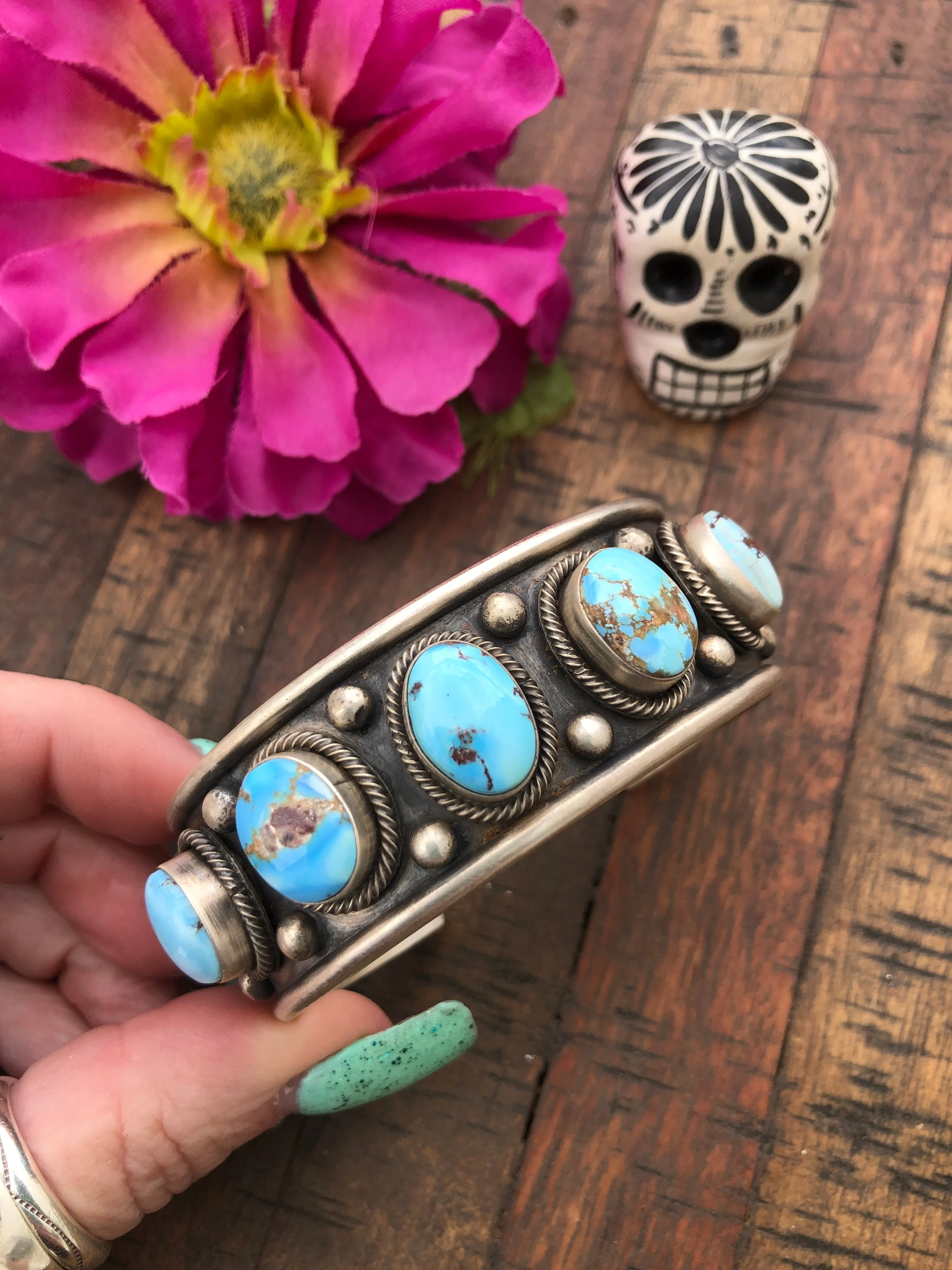 5 Stone Golden Hills Cuff