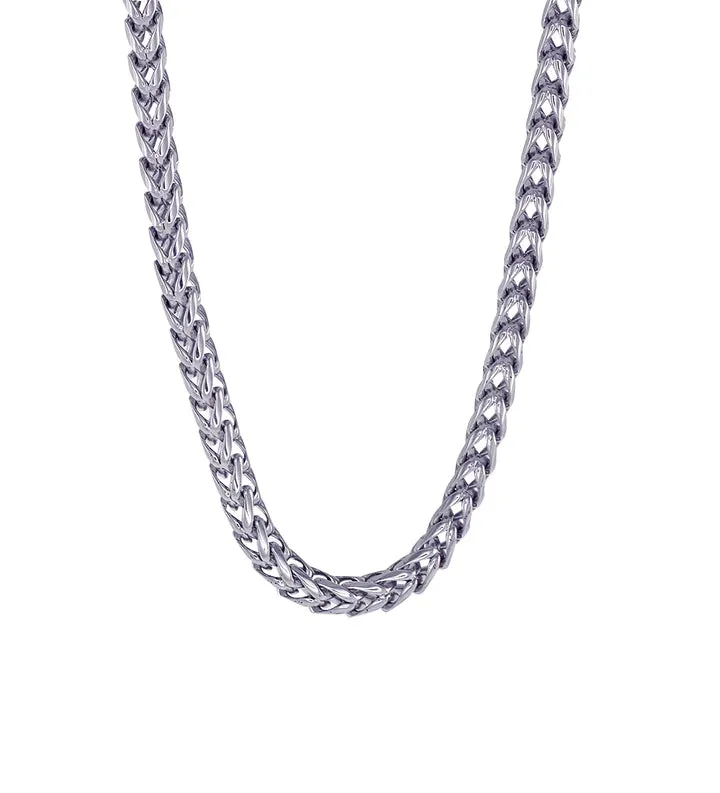 5mm Round Franco Chain | Italgem Steel