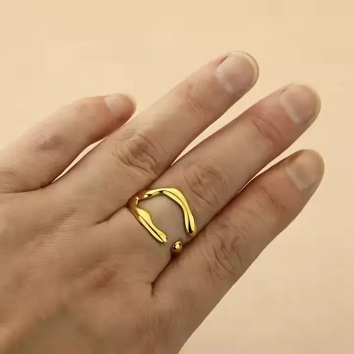 Abstract Droplet Ring
