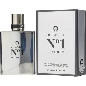 Aigner No. 1 Platinum Edt Spray by Etienne Aigner for Men - 100 Ml