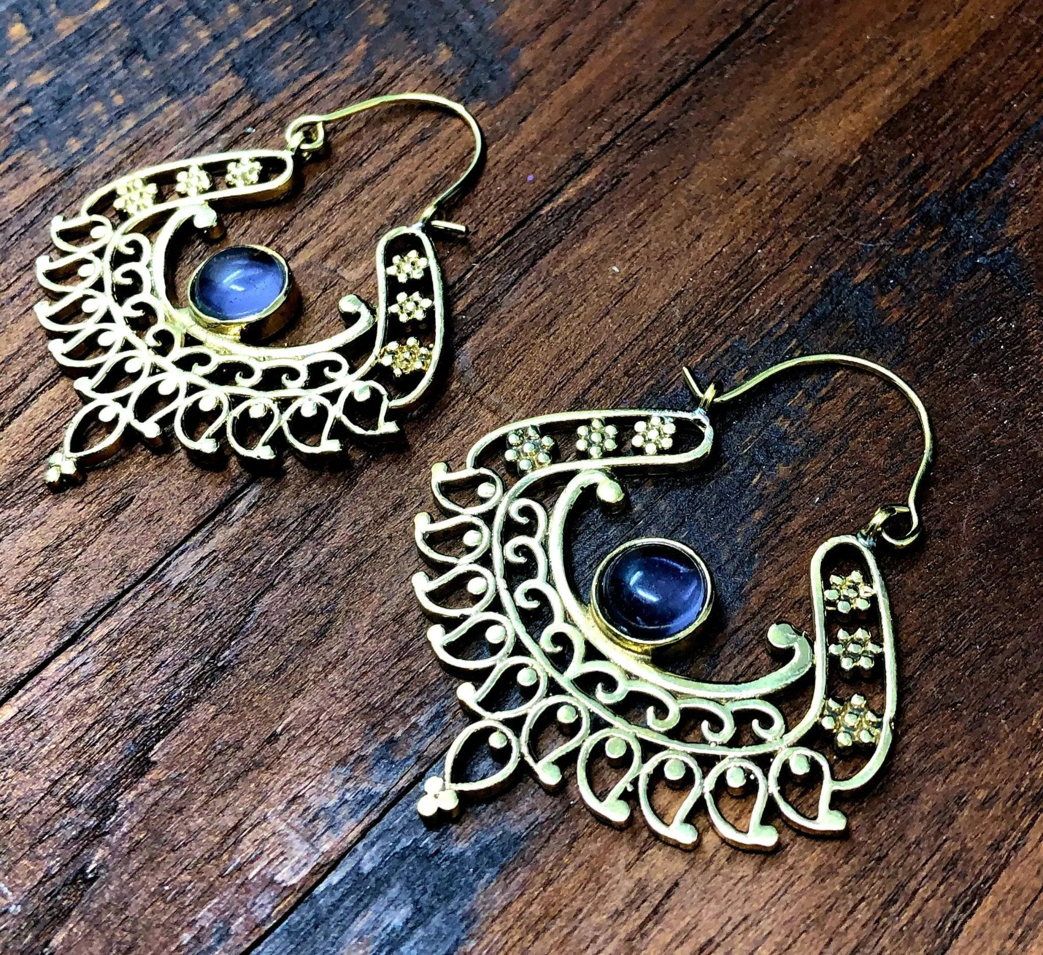 Amethyst Bohemian Earrings
