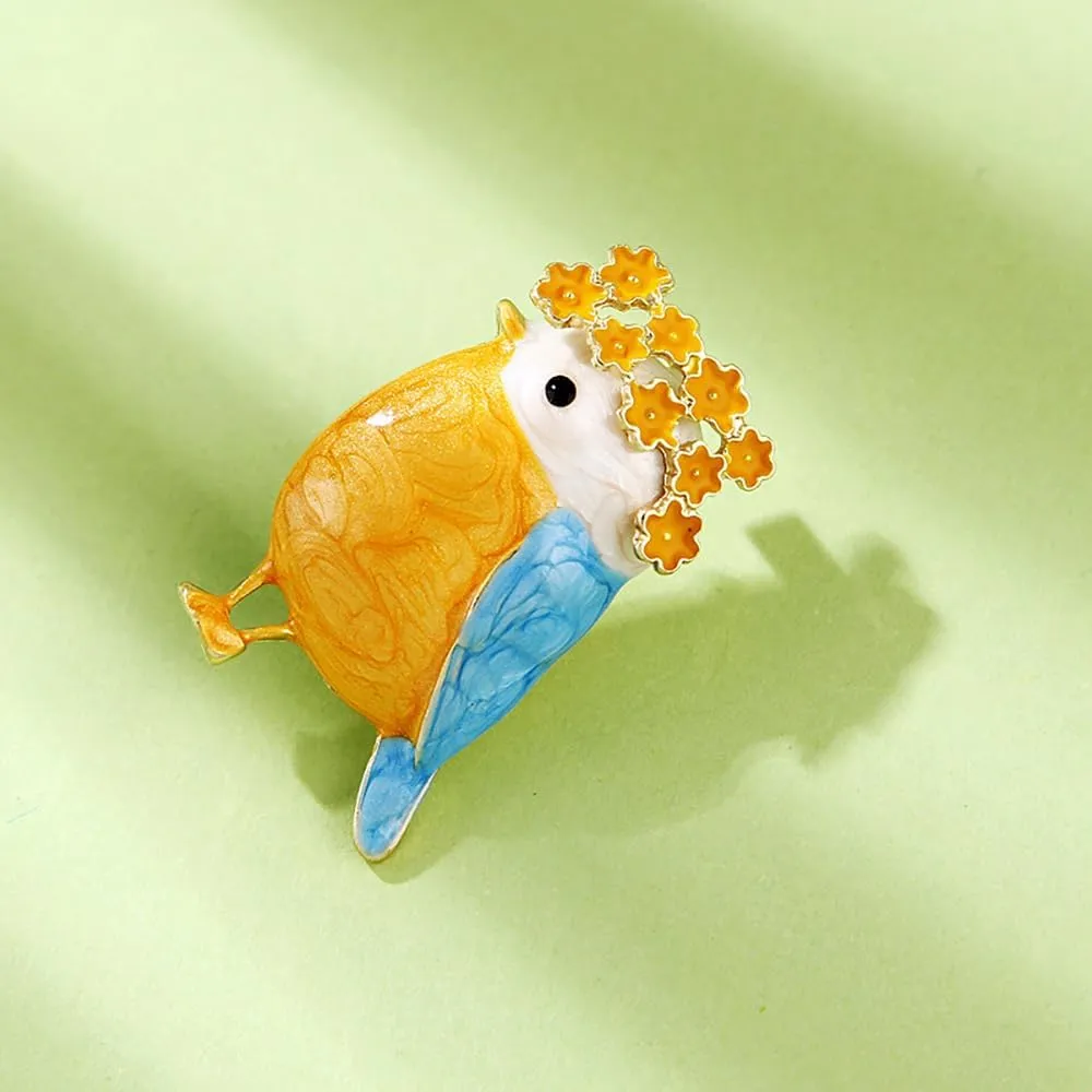 Animal Brooch Pins Set Women Vintage Crystal Enamel Pin Rhinestone Peacock Bee Fish Bird ladybird Cat Retro Insect Shape Pins Jewelry for Men Christmas Mother's Day Xmas Gift