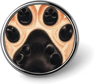 Animal Paw Backpack Pin Cute Brooch Decoration Brooches for Women Mens Lapel Pins for Suits Fashion Button Badges for Hat Backpacks Purses Jackets Shirt Suit Lapels-Circular