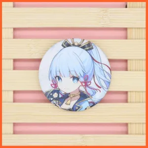 Anime Genshin Impact Cosplay Badge Brooches