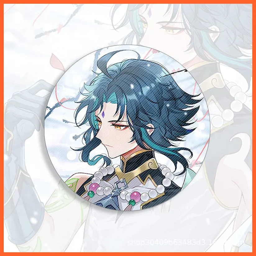 Anime Genshin Impact Cosplay Badge Brooches