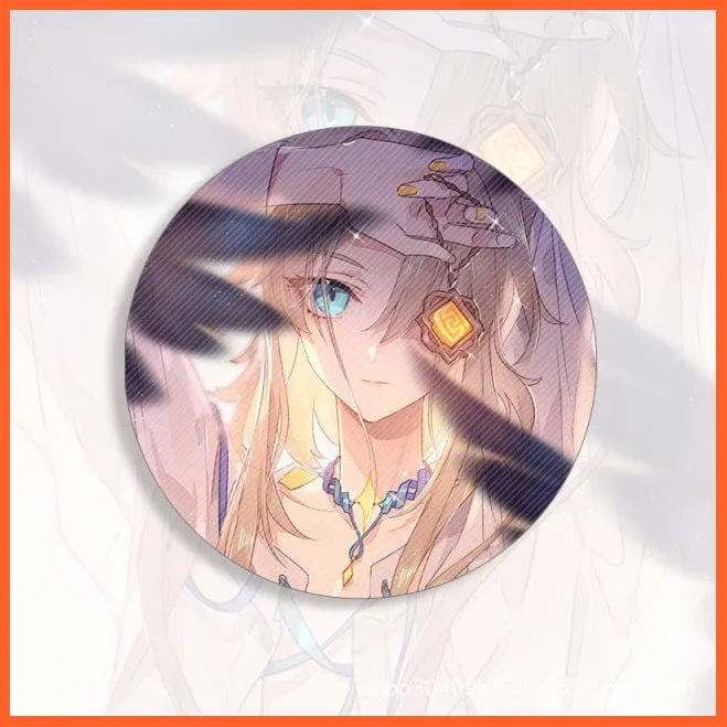 Anime Genshin Impact Cosplay Badge Brooches
