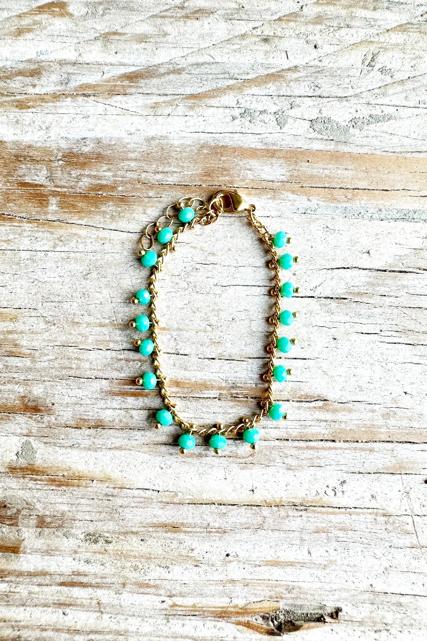 Aquamarine Gemstone Bracelet