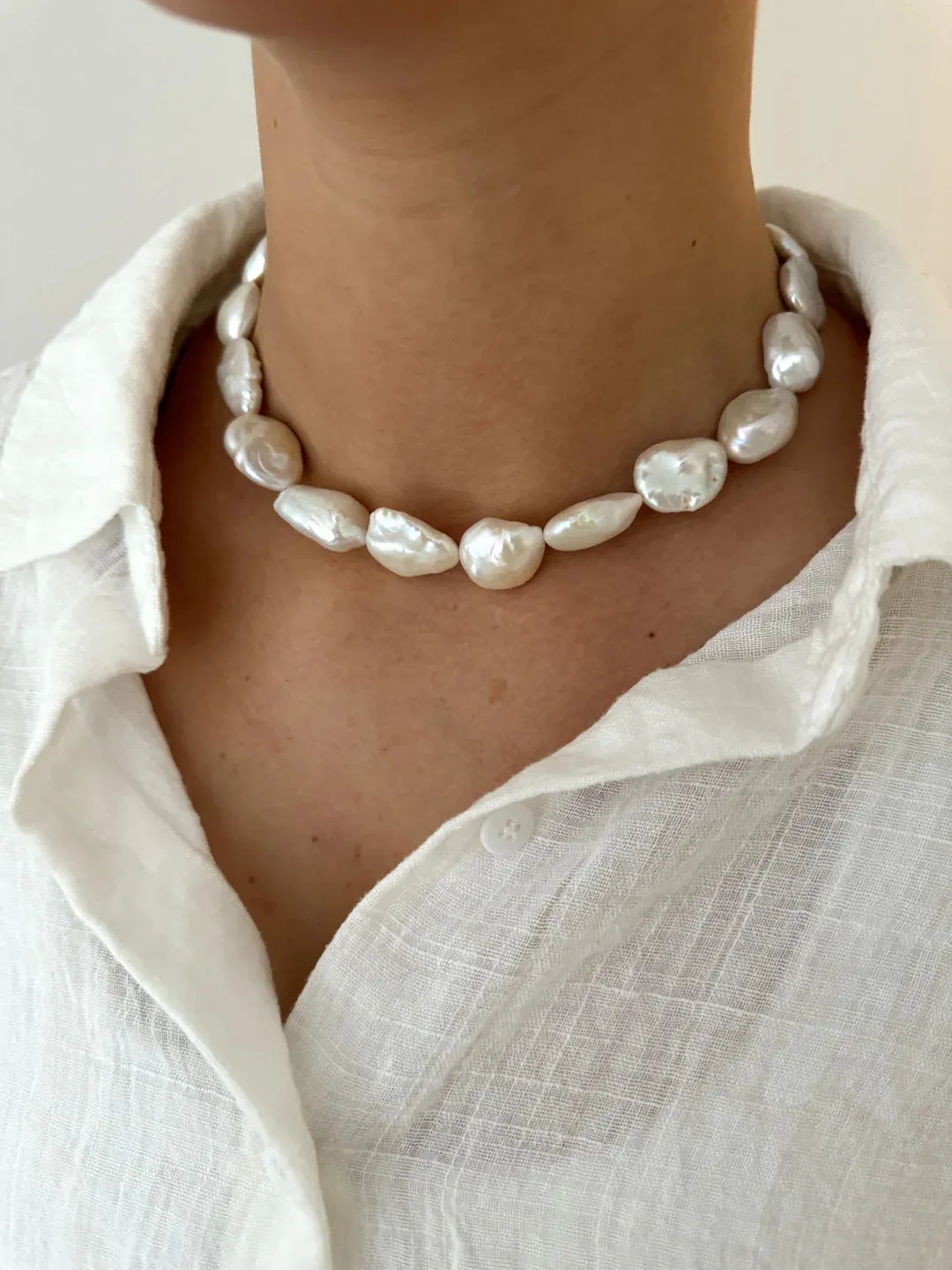 Aubrey Pearl Necklace