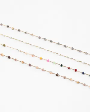 Beaded Delicate Chain