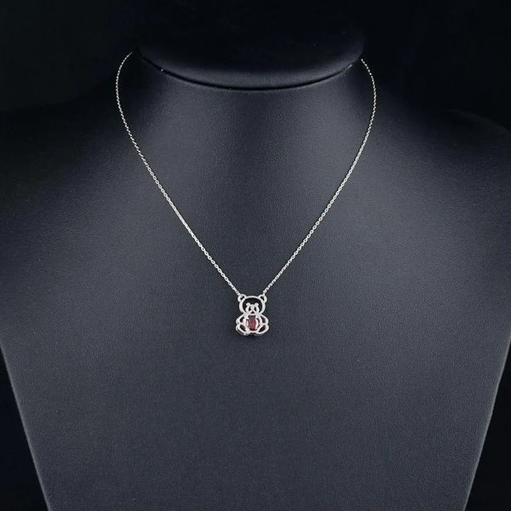 Bear Chain Necklace KPN0015