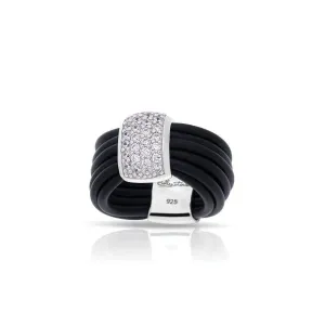 Belle Etoile Adagio Ring - Black