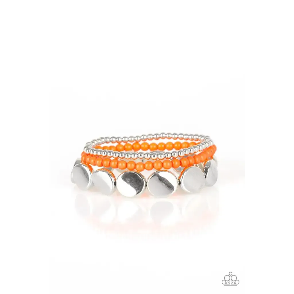 Beyond The Basics - Orange Bracelet