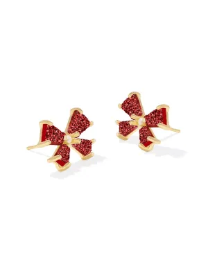 Blair Bow Bright Red Drusy