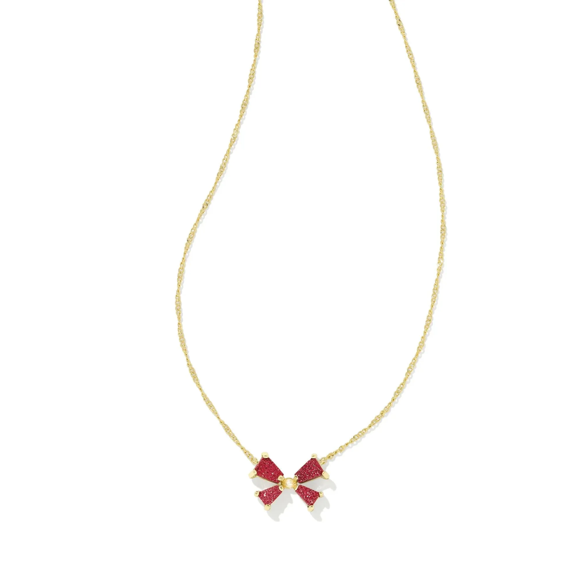 Blair Bow Bright Red Drusy