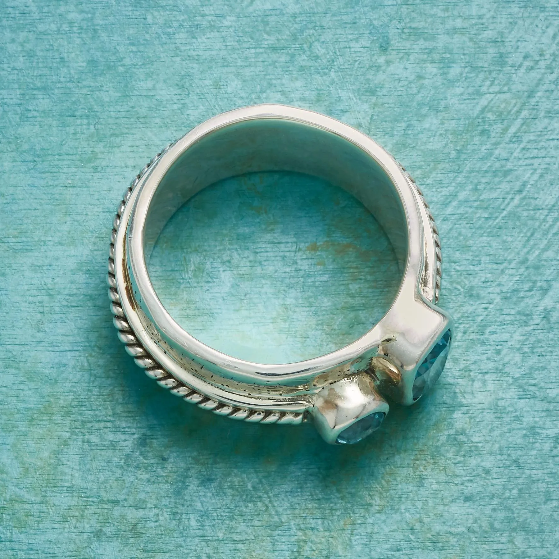 Blue By Blue Ring