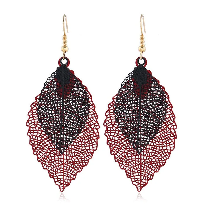 Bohemian Leaves Dangle Earrings