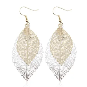 Bohemian Leaves Dangle Earrings