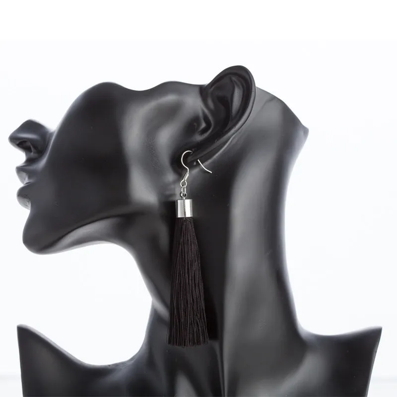 Bohemian tassel earrings