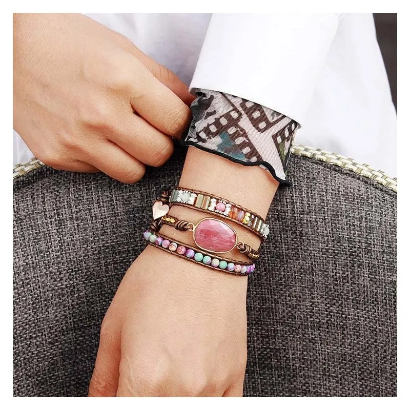 Boho Style Colorful Beaded Bracelet