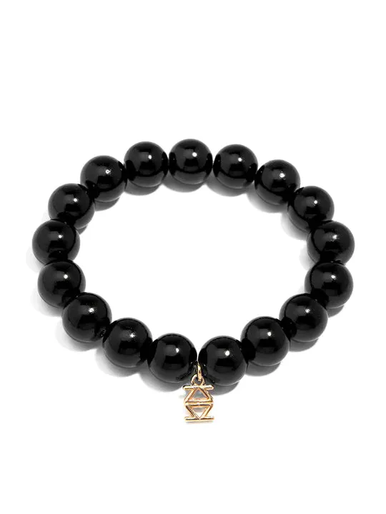 Bracelet - Glass Bead Stretch