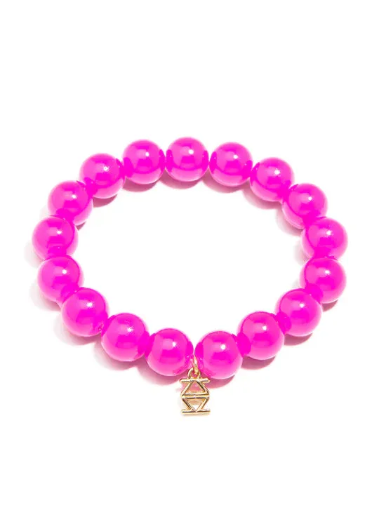 Bracelet - Glass Bead Stretch