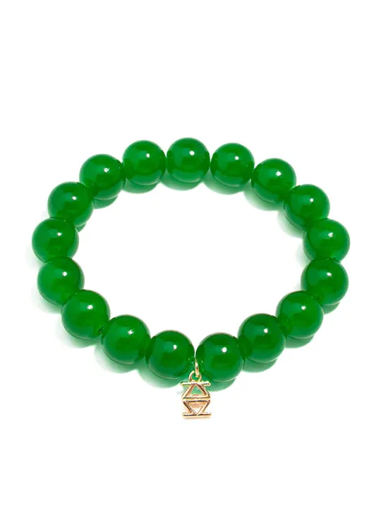Bracelet - Glass Bead Stretch