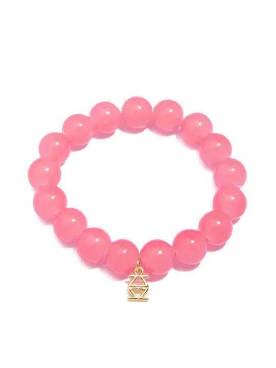 Bracelet - Glass Bead Stretch