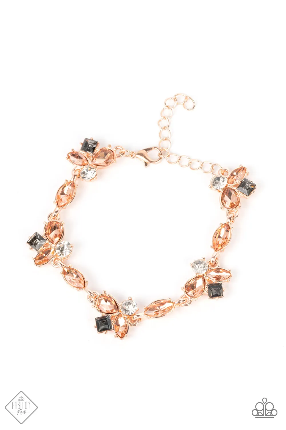 Bracelets Colorful Captivation - Rose Gold