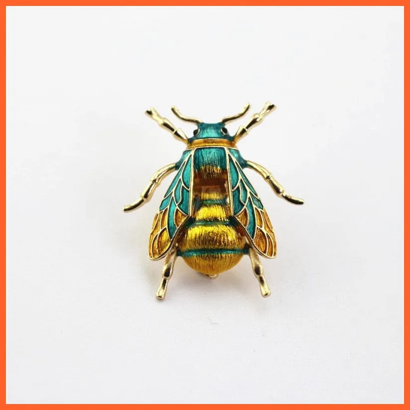 Bumblebee Brooches For Women | Yellow Bee Brooch Pins