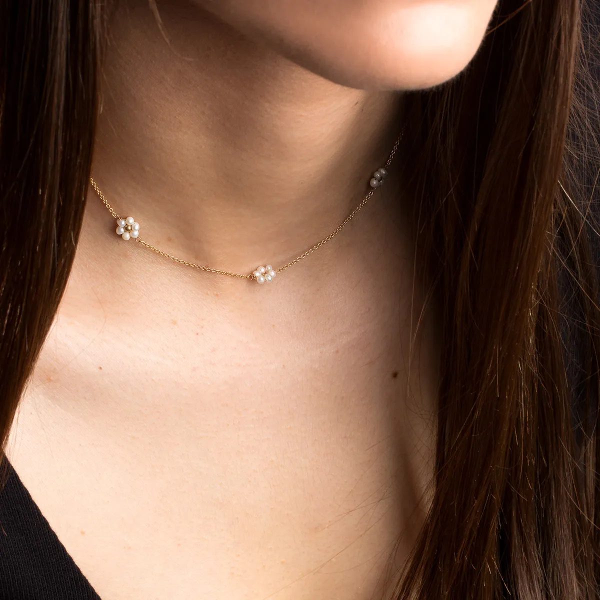 Chamomile Blooms Necklace