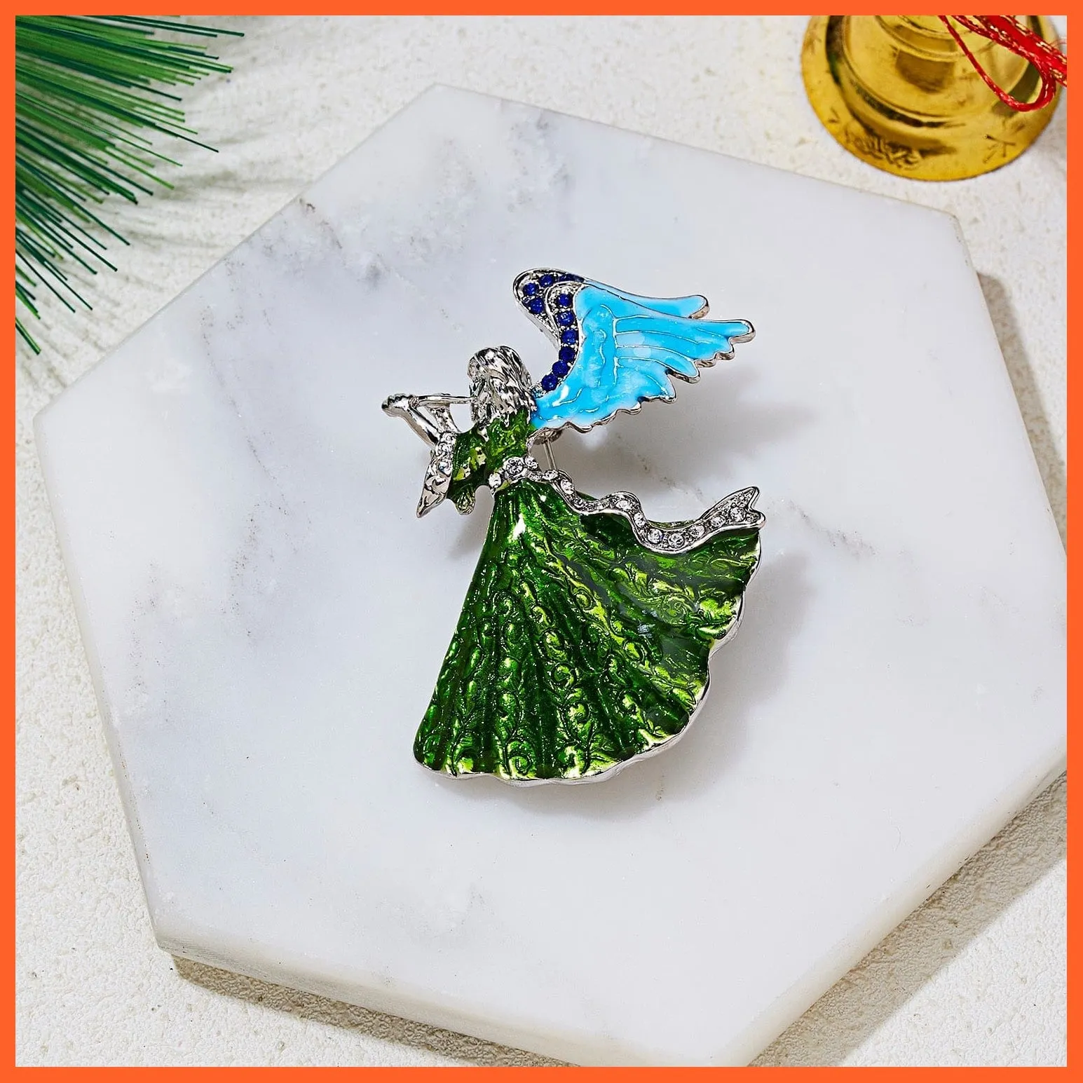 Christmas Enamel Snowman Hats Brooch Pins | Christmas Gifts