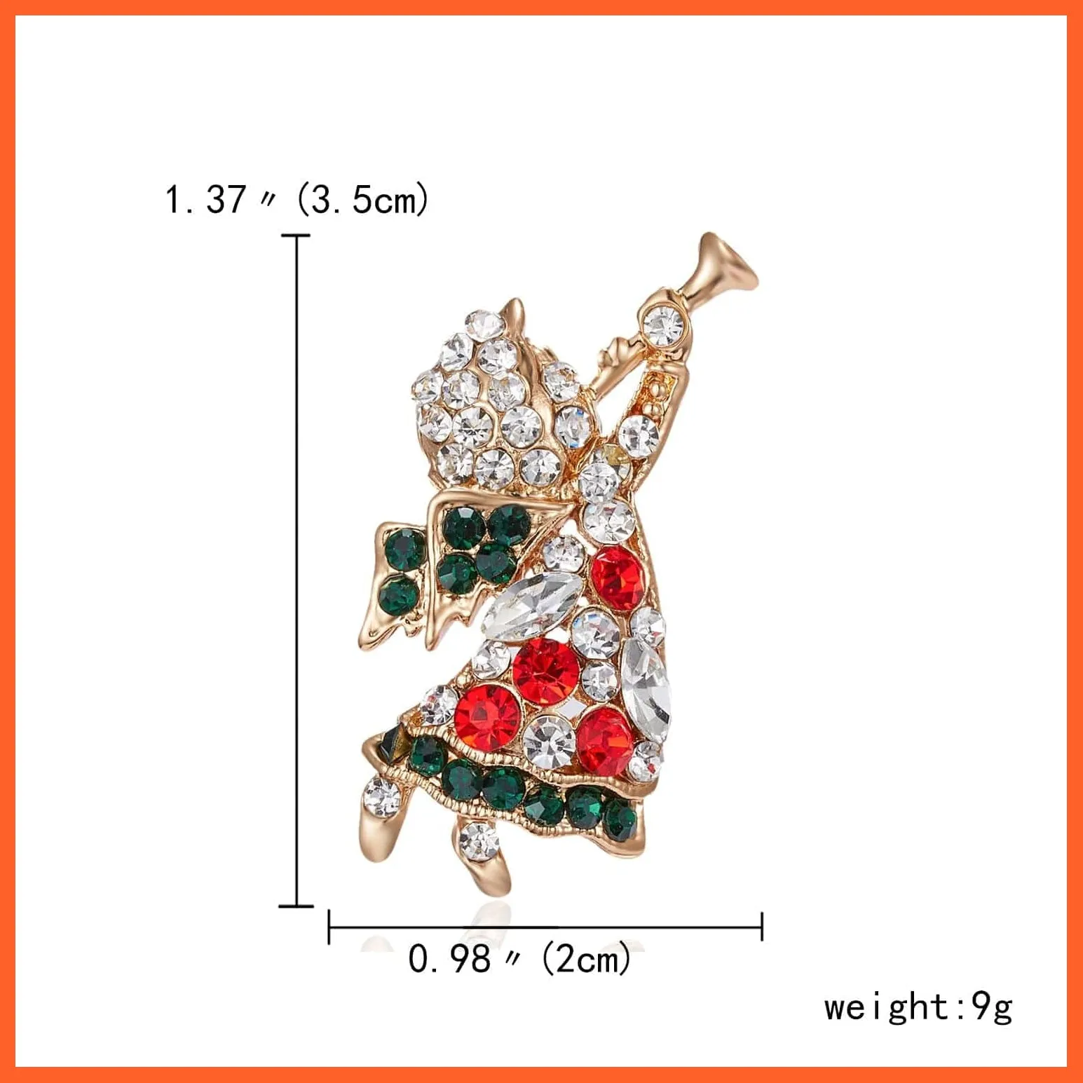 Christmas Enamel Snowman Hats Brooch Pins | Christmas Gifts