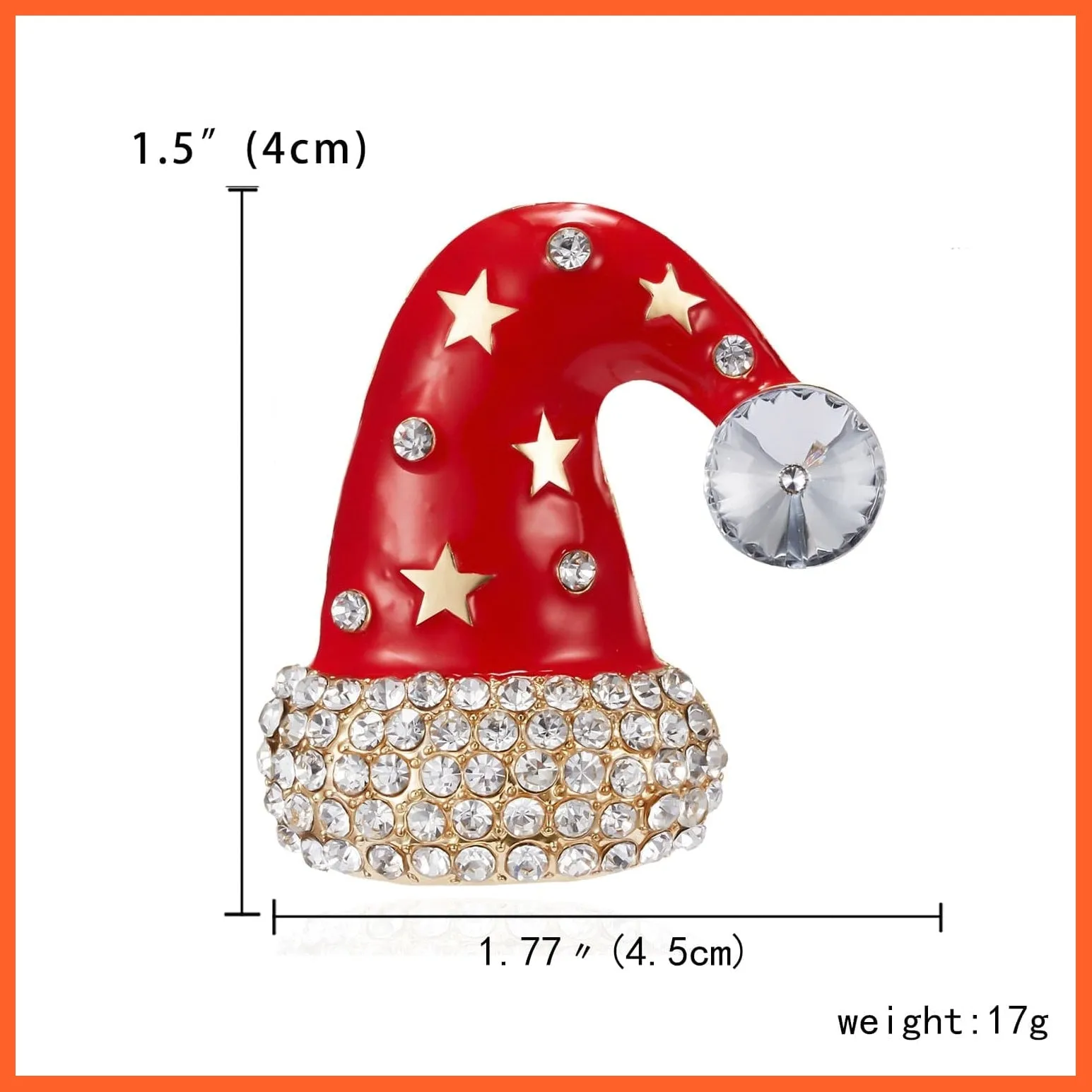 Christmas Enamel Snowman Hats Brooch Pins | Christmas Gifts
