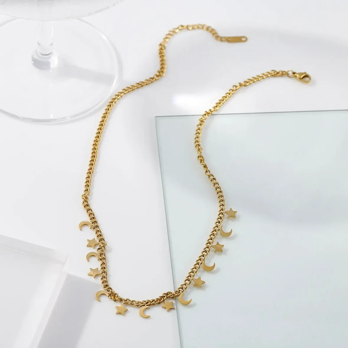 Collana Con Stelline