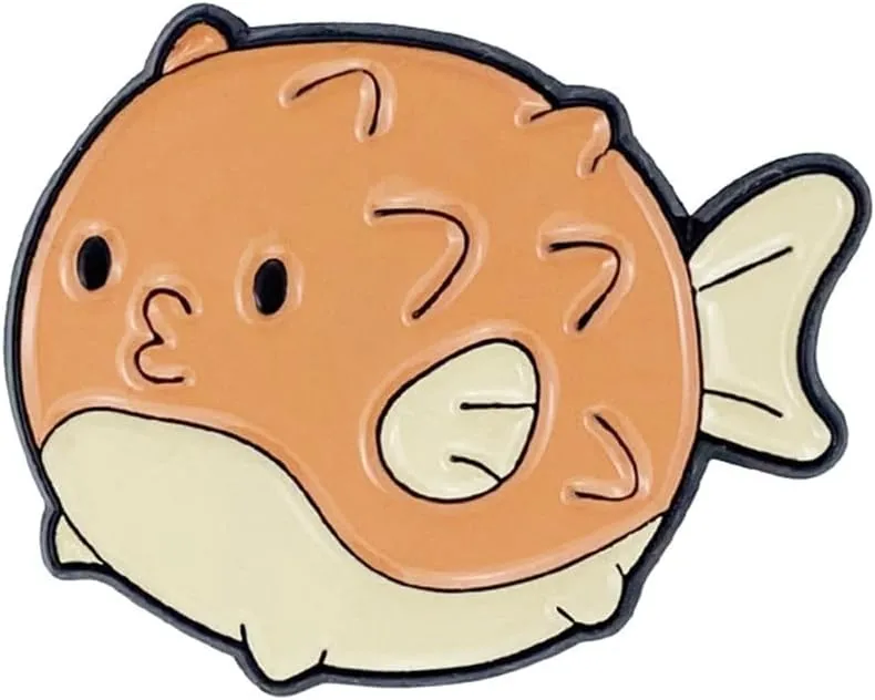 Colorful Sea Animal Brooches Clothing Jewelry for Sea Fashion Enthusiasts