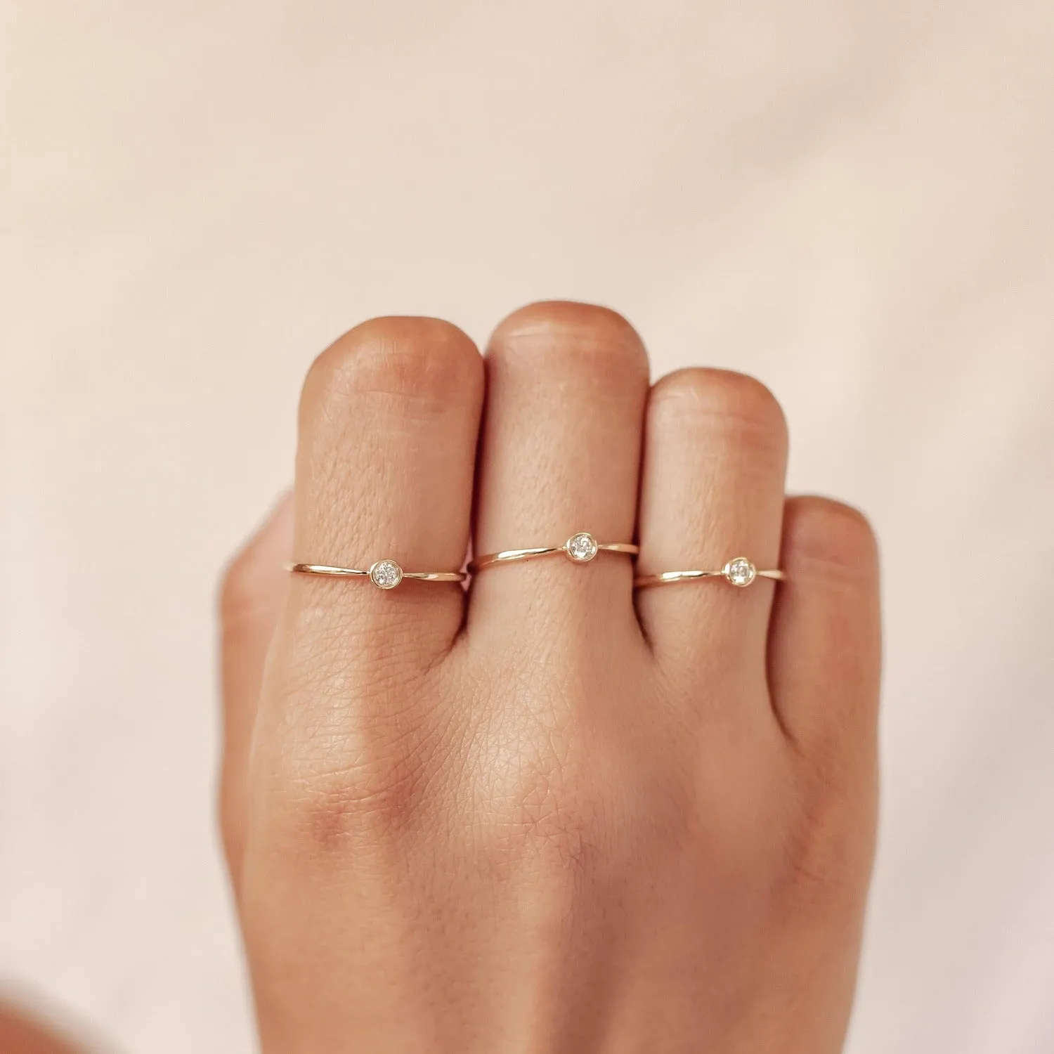 Completion Diamond Ring 14K Gold